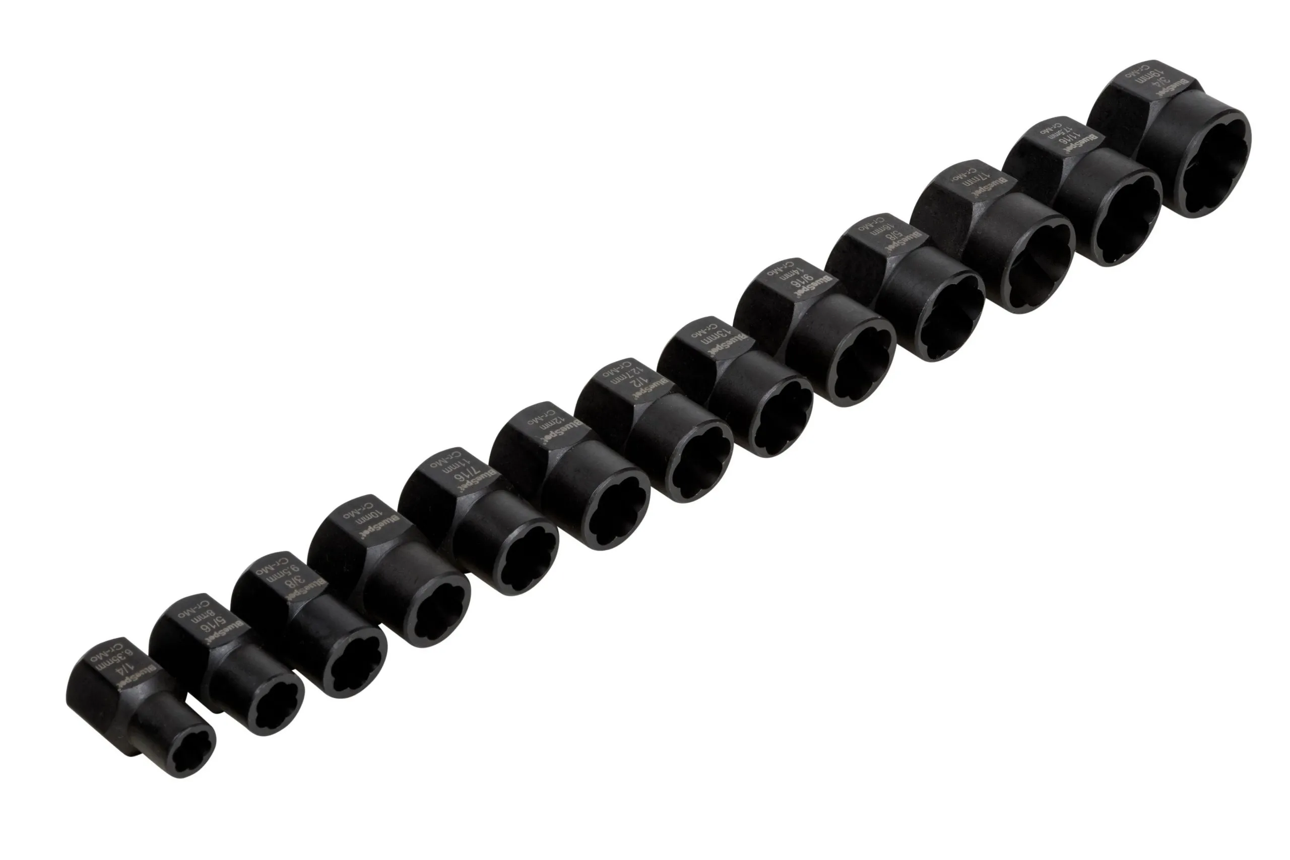 blue-spot-tools-13-pce-impact-bolt-and-nut-remover-set-14-1116-8mm-19mm-bargain-lab-1-1